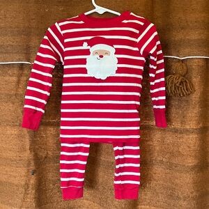 💥Bundle 3 Jammie’s for $15!💥 Carter's Red & White Striped Santa Pajama Set